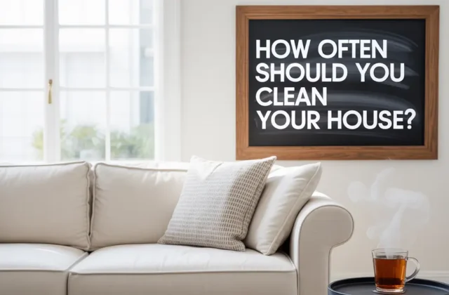 How Often Should You Clean Your House?