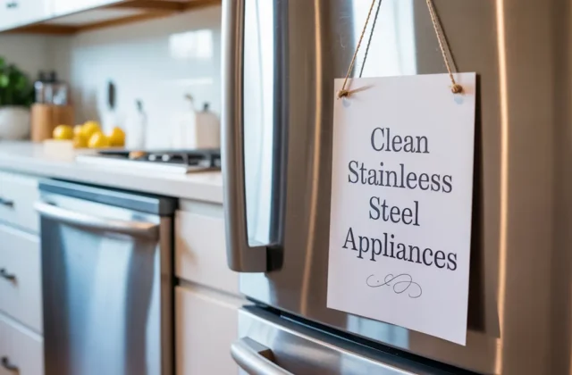 How to Clean Stainless Steel Appliances Without Streaks