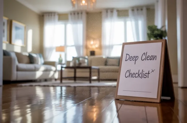 How to Deep Clean a House, Room by Room